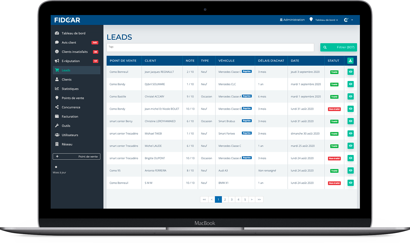 Clarvia Certified - Générations de leads VN et VO