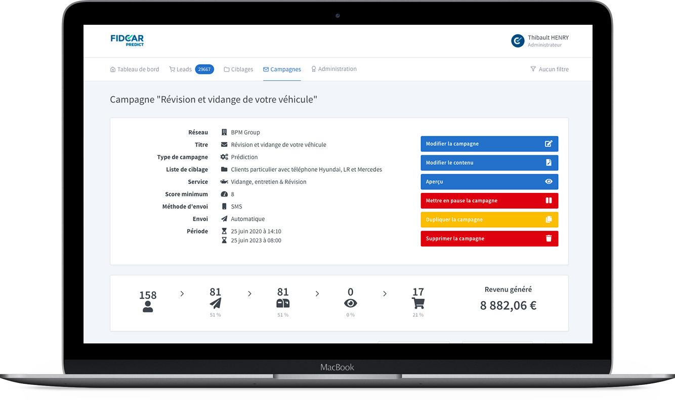 Clarvia Predict - Campagnes marketing automatiques